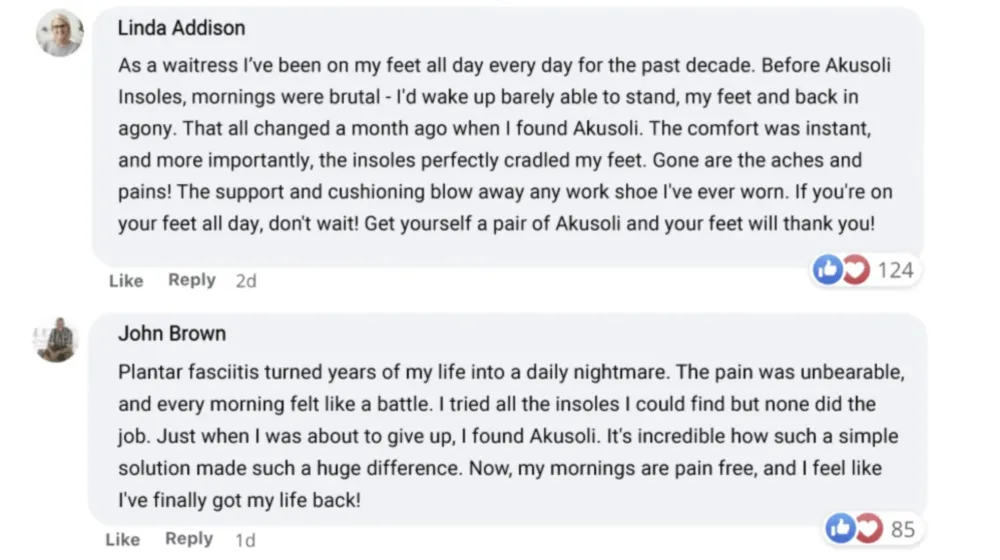 Akusoli insoles reviews