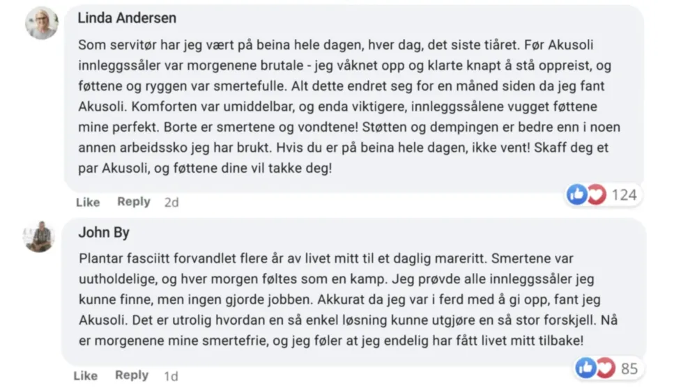 akusoli reviews norwegian
