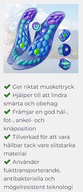 Akusoli insoles features